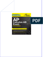 Cracking The AP Calculus AB Exam 2016 Edition 2024 PDF Full Book Download