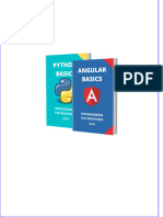 Angular and Python Basics Programming For Beginners Complete Chapters PDF Download