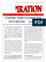 Turning Your Stagnation Into Motion - Newsletter