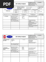 JSA Cheking Unit Chiller & Pengelasan Brazing.