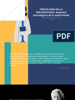 Psicología de La Discapacidad - Aspectos Psicológicos de La Salud Mental