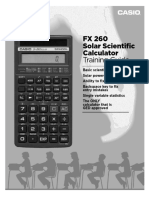 Casio FX 260SOLAR School QSG