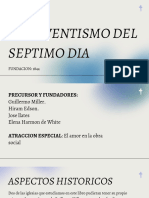 Capitulo El Adventismo Del Septimo Dia