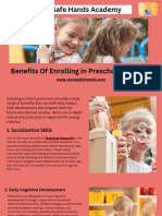 Benefits of Enrolling in Preschool For Kids