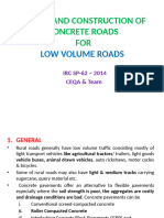 Slide-3 Concrete Pavement Design (Rural Roads)