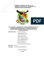 Clima Organizacional 