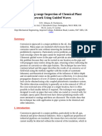 Rapid Long Range Inspection of Chemical Plant Pipework Using Guided Waves