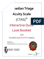 Canadian Triage Acuity Scale CTAS Interactive Quick Look Booklet