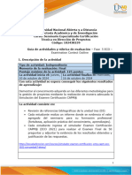 Guía de Actividades y Rúbrica de Evaluación - Fase 5 - ECO - Examination Contect Outline