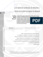 Estándares en Materia de Condiciones de Detención y Uso de La Fuerza en El Control de Lugares de Detención - Santiago Medina - CIDH