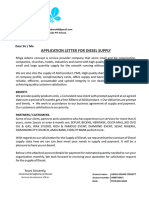 Application Letter For Diesel Supply-1