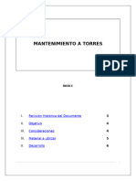 Mantenimiento A Torres