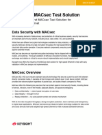 IxNetwork MACsec Test Solution