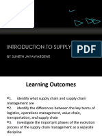 W1 - Suneth - Brief Introduction of SCM