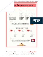 EL PRETÉRITO IMPERFECTO DE INDICATIVO EN ESPAÑOL. Conjugación, Usos y Ejercicios. - Parliamo Spagnolo