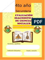 Ficha de Actividad CCSS 4°-Evaluacion Diagnostica