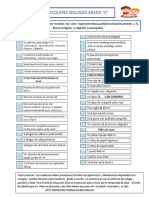 LISTA DE UTILES 2° C