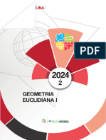 Guia Da Disciplina - Disciplina - Geometria Euclidiana I - 09 de Agosto de 2024