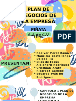 Plan de Negocios de La Empresa Piñata Time