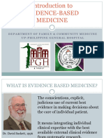 Introduction To Evidence Based Medicine