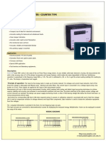 Three Phase Energy Meter - Counter Type: Features