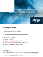 Introdução Redação ENEM PDF