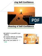 Enhancing Self-Confidence