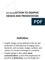 Lesson 1 Into To Graphic Design and Presentation