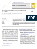 Projected Transistion On EV