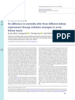 No Difference in Mortality After Three Different Kidney Replacement Therapy Initiation Strategies in Acute Kidney Injury