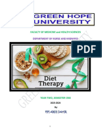 Diet Therapy Lecture Note