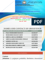 Normal Distribution and Measures of Relationship Group 4 FR Sudi)