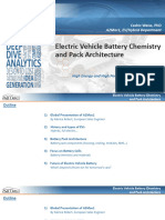 Electric Vehicle Battery Chemistry and Pack Architecture