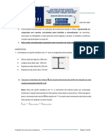 Atividade Prática - Trabalho de Estruturas Metálicas