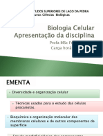 Biologia Celular - Aula 1