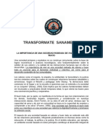 Transformate Sanamente - Proyecto