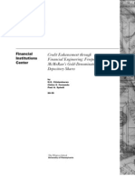 Credit Enhancement Through Financial Engineering: Freeport-Mcmoran'S Gold-Denominated Depository Shares