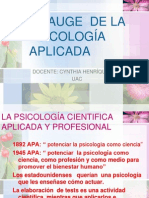 El Auge de La Psicología Aplicada - 1