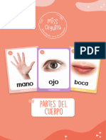 Flashcards Partes Del Cuerpo