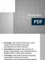 Sociology