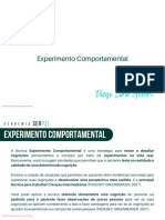 Experimento Comportamental