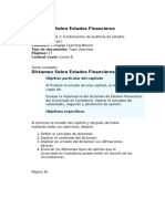 Dictamen Sobre Estados Financieros