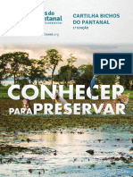 Cartilha Bichos Pantanal Educacao Infantil Conhecer para Preservar Instituto Sustentar