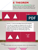 Hinge Theorem