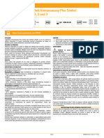 Lyphochek Immunoassay Plus Control Levels 1, 2 and 3: Pagina 1 - 2023-05 - 1536-00 /romanian Română