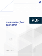 Administração e Economia Aula 2