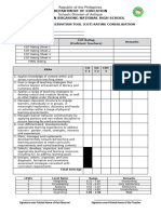 Classroom Observation Tool (Cot) Rating Consolidation