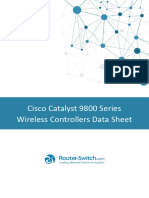 Cisco Catalyst 9800 Series Wireless Controllers Data Sheet