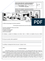 ATIVIDADES DE SUBSTITUIÇÃO - Interpretacao de Textos