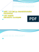 Cooperativismo - Direccion Proyectos 2013